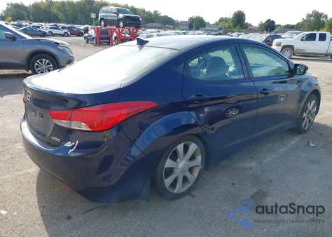2013 Hyundai Elantra Limited z USA, uszkodzony, nr VIN 5NPDH4AE6DH252534